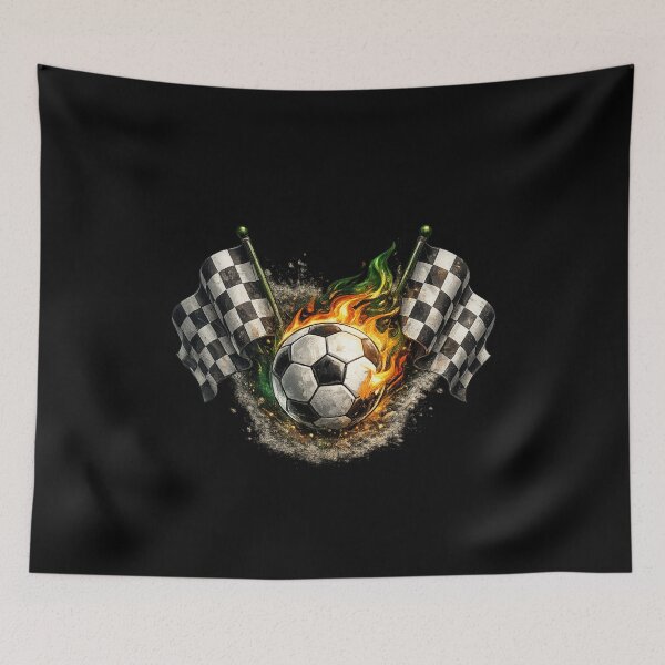 Item preview, Flaming Soccer Ball Gift designed and sold by Corvoria.