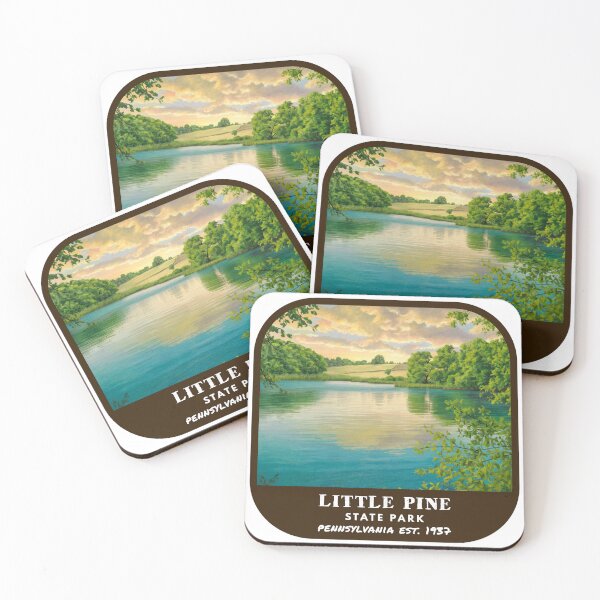 Item preview, Little Pine State Park (Pennsylvania) designed and sold by RabbitK.