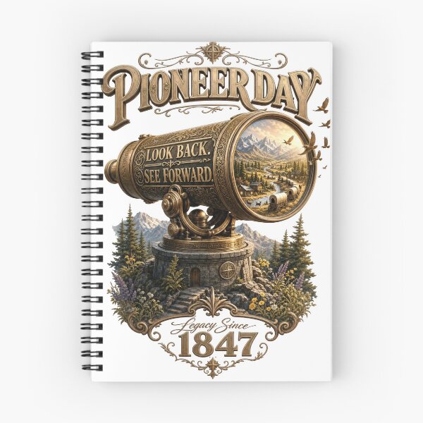 Item preview, pioneer Day Telescope Look Back designed and sold by Sovereign Supply Co..