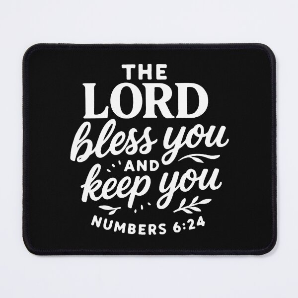 Item preview, Numbers 6:24 The LORD Bless You and Keep You designed and sold by plushism.