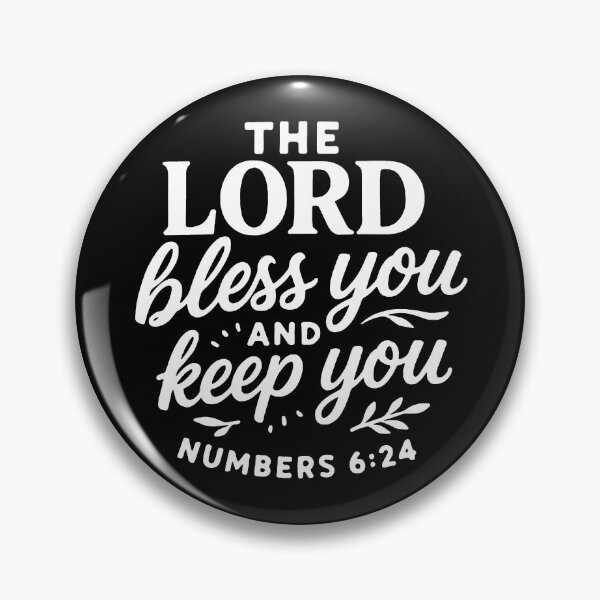Item preview, Numbers 6:24 The LORD Bless You and Keep You designed and sold by plushism.