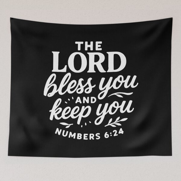 Item preview, Numbers 6:24 The LORD Bless You and Keep You designed and sold by plushism.