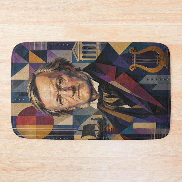 Item preview, Richard Wagner, German composer and conductor painting. designed and sold by GalleryKauffeld.