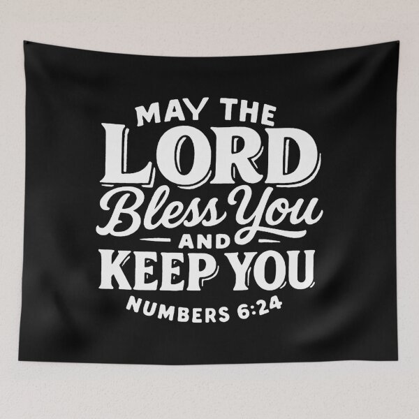 Item preview, Numbers 6:24 May The LORD Bless You And Keep You designed and sold by plushism.