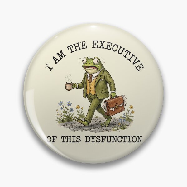 Item preview, Executive of This Dysfunction Funny Frog in Suit Vintage Engraving designed and sold by AdyKurniawan.
