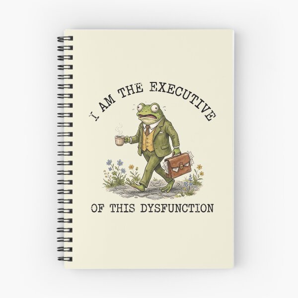 Item preview, Executive of This Dysfunction Funny Frog in Suit Vintage Engraving designed and sold by AdyKurniawan.