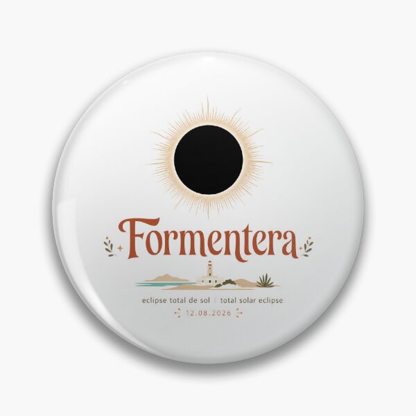 Item preview, Total Solar Eclipse 2026 Formentera Spain designed and sold by Beyond Destinations.