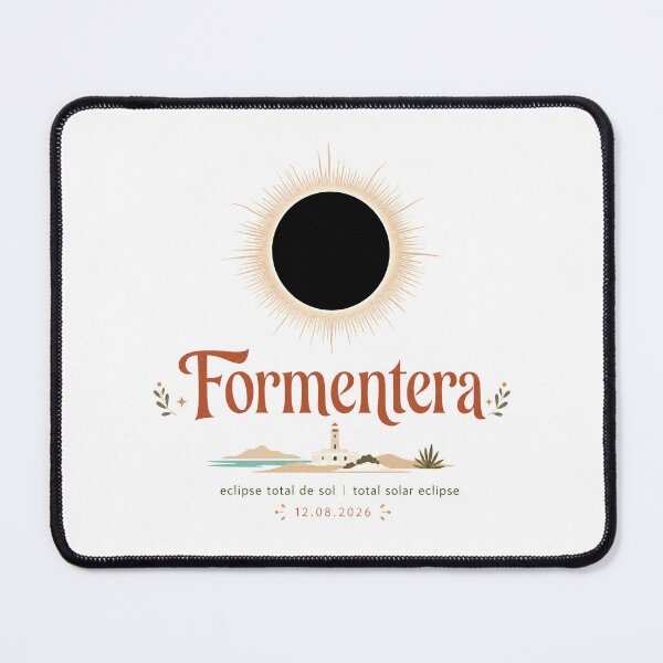 Item preview, Total Solar Eclipse 2026 Formentera Spain designed and sold by Beyond Destinations.
