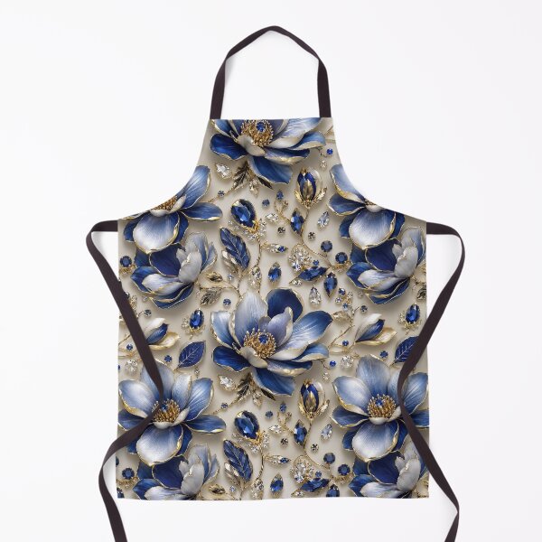Item preview, Luxury Sapphire Floral designed and sold by FluffyGallery.