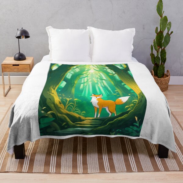 Item preview, Illustration - Fairytale Forest, Peaceful and Mysterious Setting designed and sold by AnimeShin.