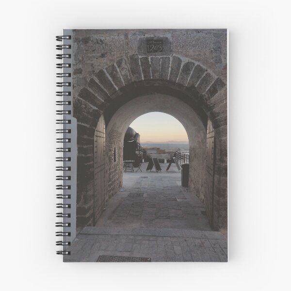 Item preview, Ancient Archway View to Strait of Gibraltar Tangier Poster designed and sold by ElBler.