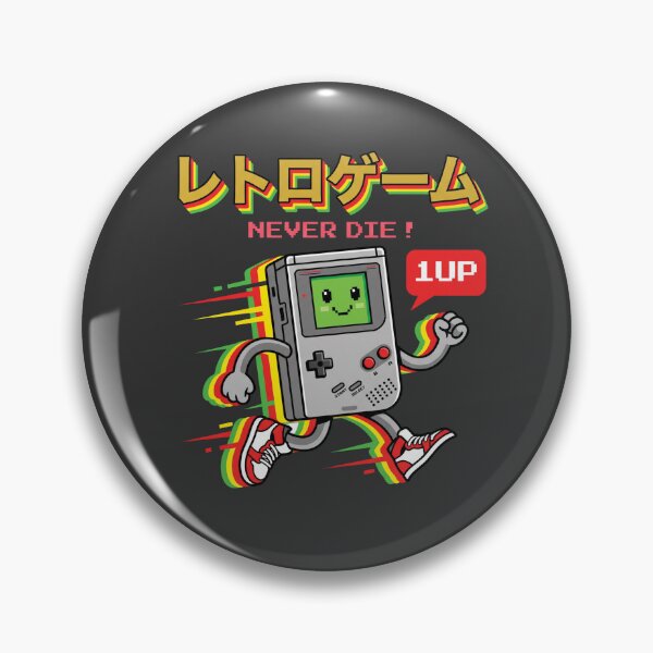 Item preview, Retro Games Never Die Vintage Handheld Console Japanese 90s designed and sold by AdyKurniawan.