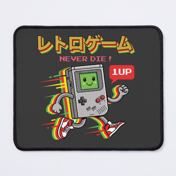 Item preview, Retro Games Never Die Vintage Handheld Console Japanese 90s designed and sold by AdyKurniawan.