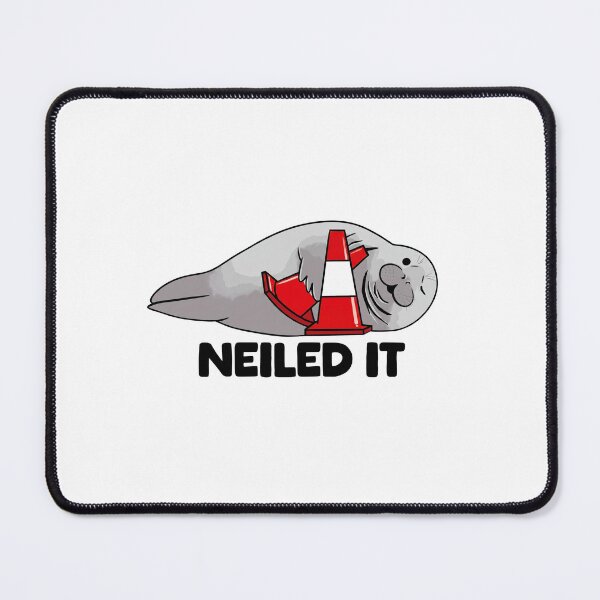 Item preview, Neil the seal 'Neiled it' designed and sold by AlejandroRay.