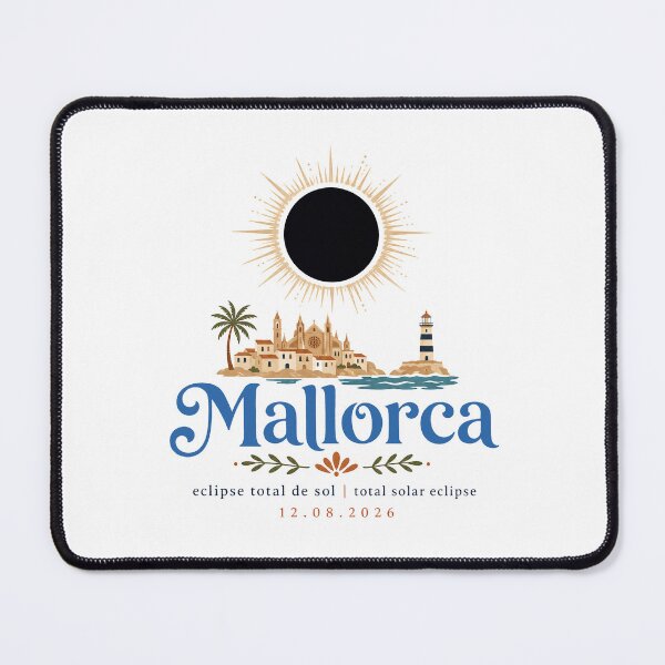Item preview, Total Solar Eclipse 2026 Mallorca Spain designed and sold by Beyond Destinations.
