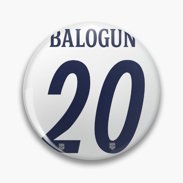 Item preview, Folarin Balogun #20 USA Soccer designed and sold by AlejandroRay.