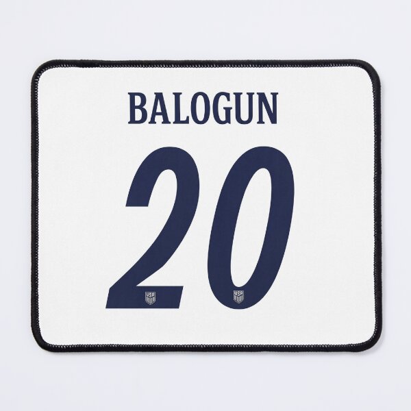 Item preview, Folarin Balogun #20 USA Soccer designed and sold by AlejandroRay.
