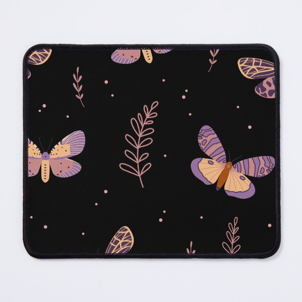 Item preview, Whimsical Celestial Night Moth Butterfly Seamless Pattern designed and sold by THE RILONA.