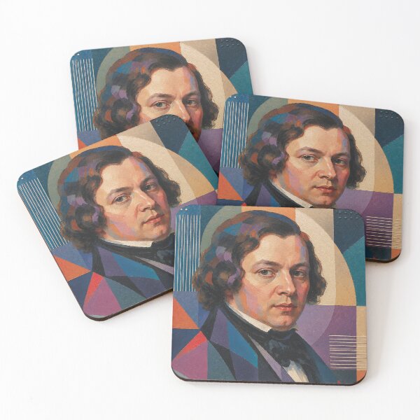 Item preview, Robert Schumann, German composer and pianist painting. designed and sold by GalleryKauffeld.