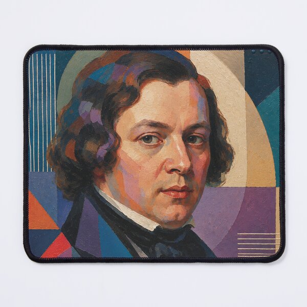 Item preview, Robert Schumann, German composer and pianist painting. designed and sold by GalleryKauffeld.