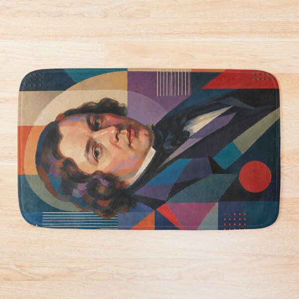Item preview, Robert Schumann, German composer and pianist painting. designed and sold by GalleryKauffeld.