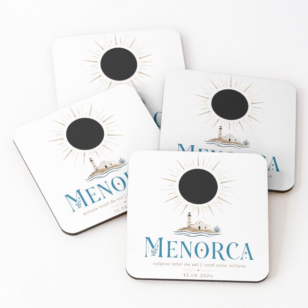 Item preview, Total Solar Eclipse 2026 Menorca Spain designed and sold by Beyond Destinations.