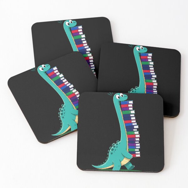 Item preview, Bookasaurus Holding Books | Funny Book Lover Dino  Reader,  BOOK DINOSAURS 01 Boxy designed and sold by Huddy-clothes.