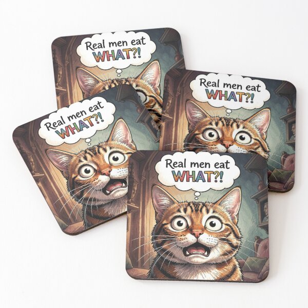 Item preview, Real Men Eat.....What?! designed and sold by Designs By Ms Mal_Tas.
