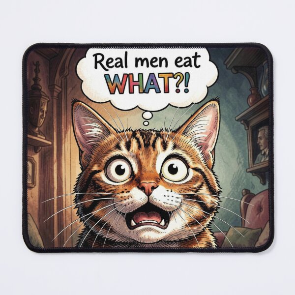 Item preview, Real Men Eat.....What?! designed and sold by Designs By Ms Mal_Tas.