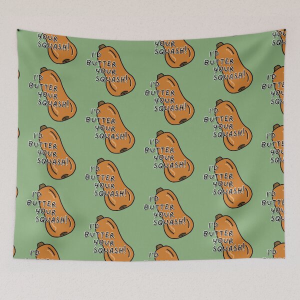 Item preview, 'I'd Butter your squash' A Butternut squash - A Derpybird design designed and sold by YOjosie.