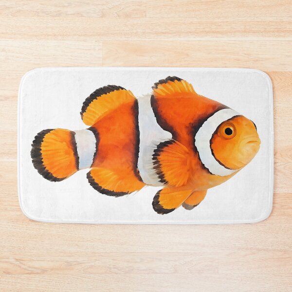 Item preview, Clownfish Watercolour Illustration designed and sold by Jaruart.