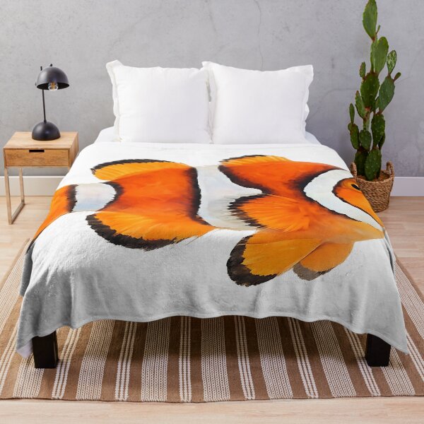 Item preview, Clownfish Watercolour Illustration designed and sold by Jaruart.