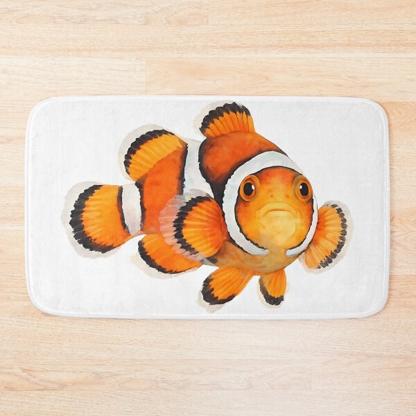 Item preview, Clownfish Portrait — Watercolour designed and sold by Jaruart.