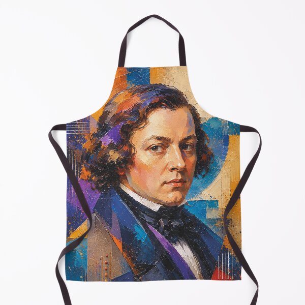 Item preview, Robert Schumann, German composer and pianist painting. designed and sold by GalleryKauffeld.