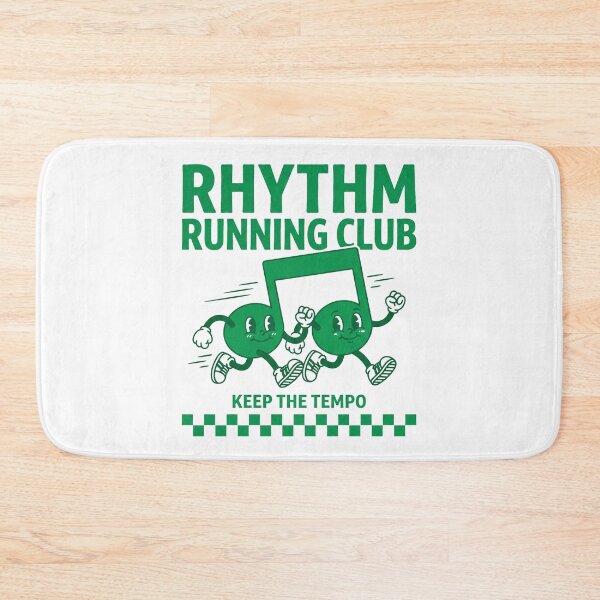 Item preview, Rhythm Running Club Retro 1930s Rubber Hose Music Notes designed and sold by AdyKurniawan.