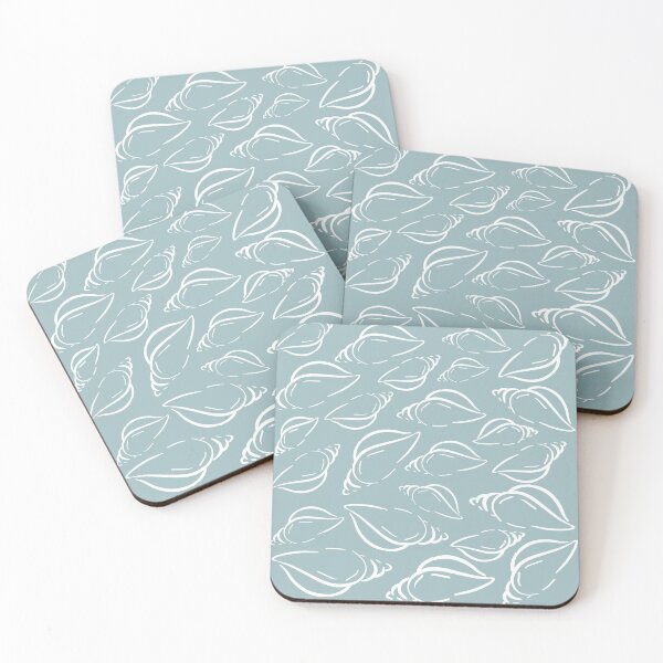 Item preview, Vintage Doodle Conch Shell Illustration Summer Pattern designed and sold by LibertyHub.