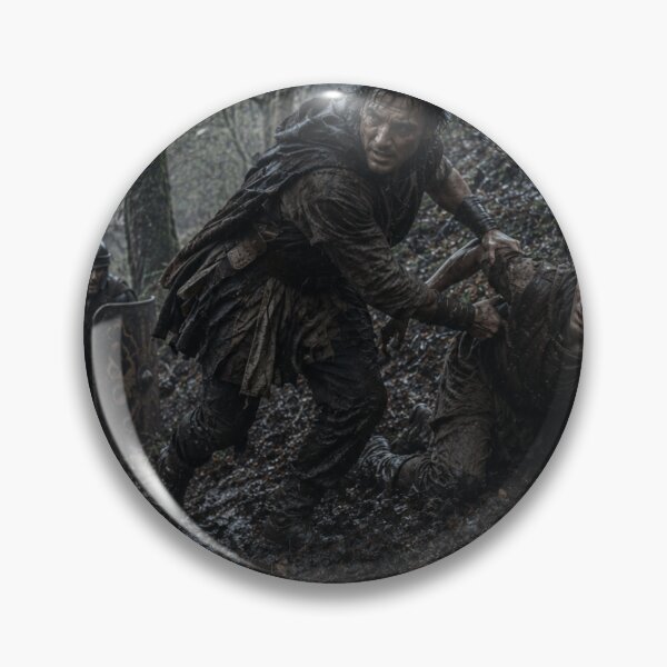 Item preview, Roman Britain Woodland Chase Wall Art | Ancient Historical Survival Action Print designed and sold by Element Horizon Studio.