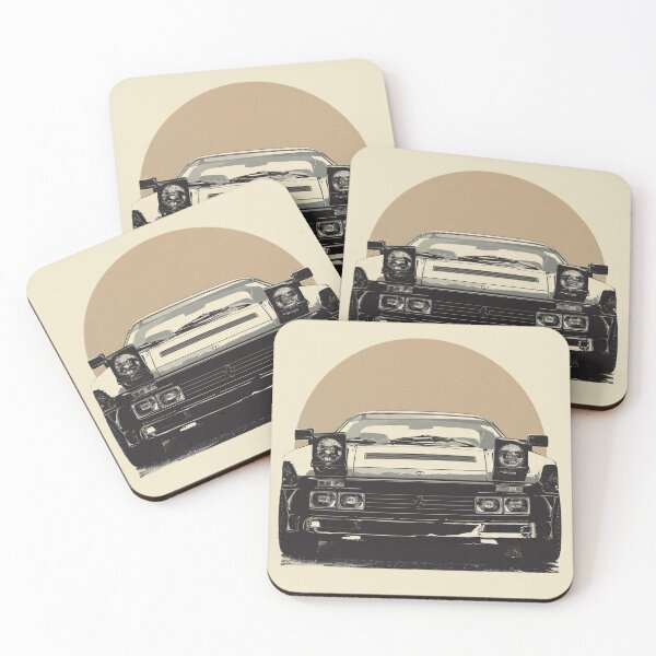 Item preview, Vintage Retro Supercar Pop Up Headlights Italian Legend Art designed and sold by Late Theory.
