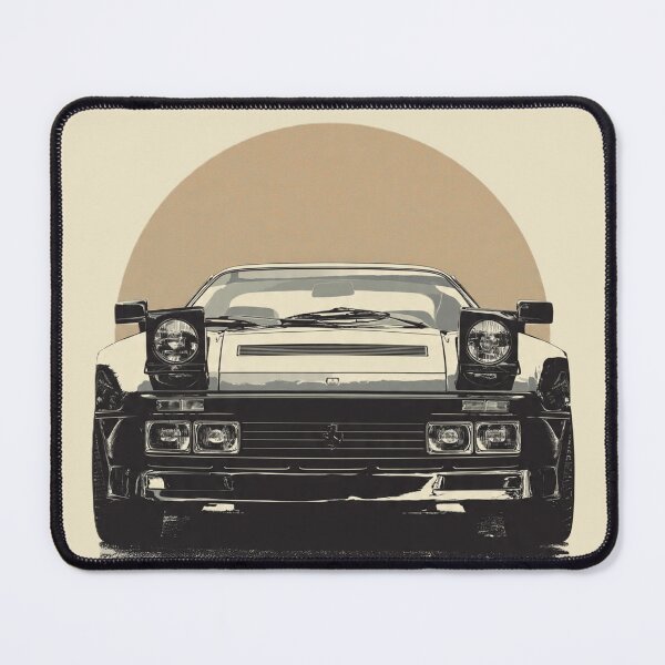 Item preview, Vintage Retro Supercar Pop Up Headlights Italian Legend Art designed and sold by Late Theory.