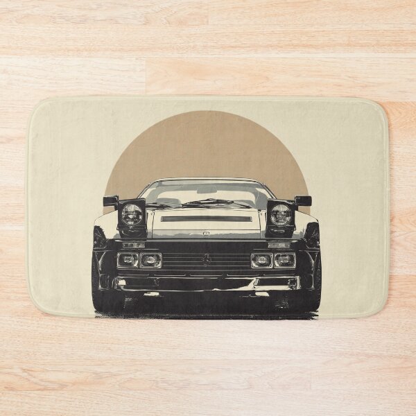 Item preview, Vintage Retro Supercar Pop Up Headlights Italian Legend Art designed and sold by Late Theory.