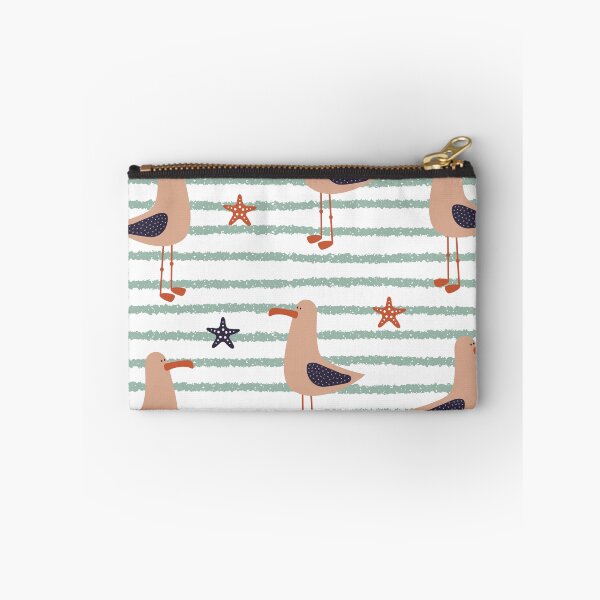 Item preview, Summer Ocean Seagull Starfish Stripped Pattern designed and sold by LibertyHub.