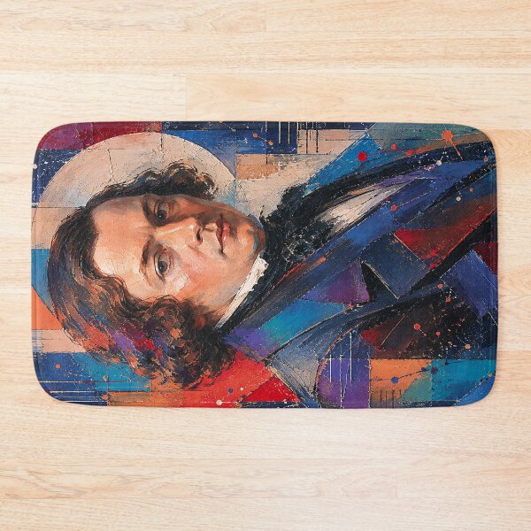 Item preview, Robert Schumann, German composer and pianist painting. designed and sold by GalleryKauffeld.