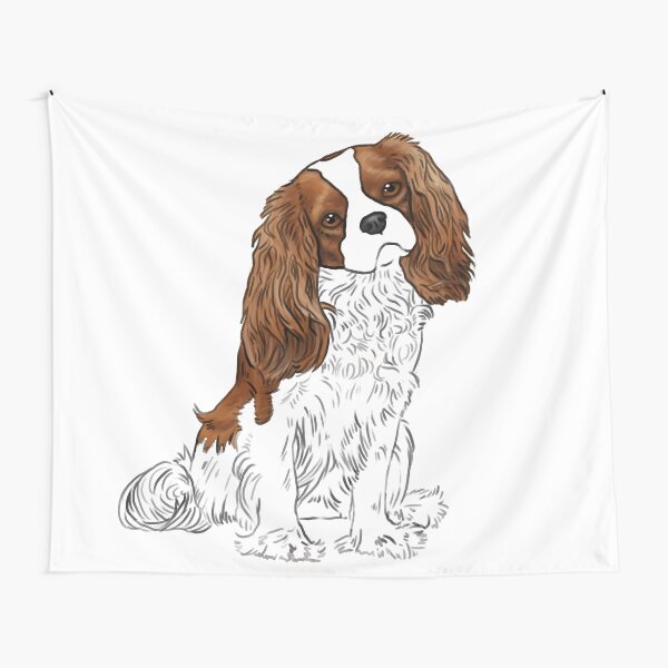 Cavalier King Charles Spaniel - Blenheim Tapestry