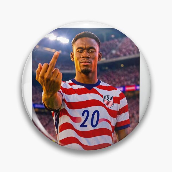 Item preview, Folarin Balogun middle finger United States designed and sold by AlejandroRay.