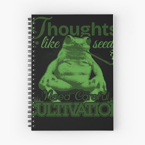 Item preview, Pensamiento inspirador de rana designed and sold by Elgry Daniel.