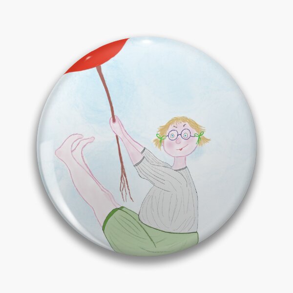 Item preview, Whimsical Flight with a Mushroom Umbrella designed and sold by The Whimsy Nest Art.