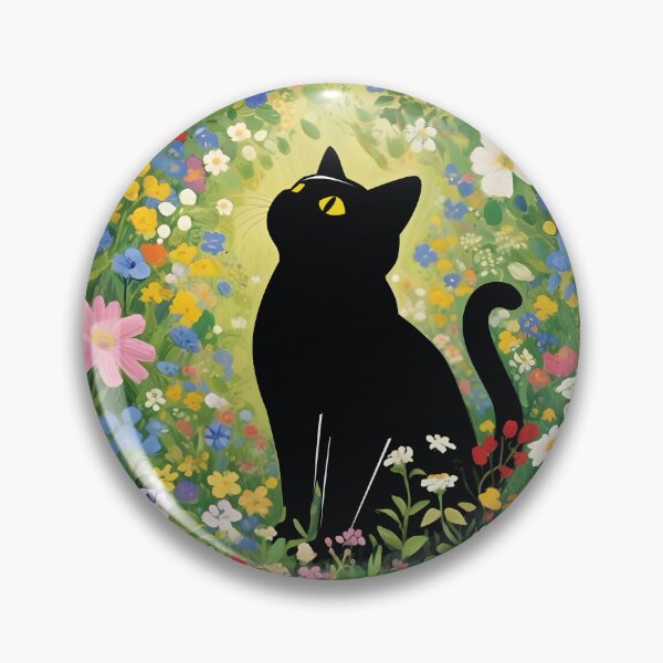 Item preview, Klimt Cat in Flower Garden  designed and sold by PurrfectHome.