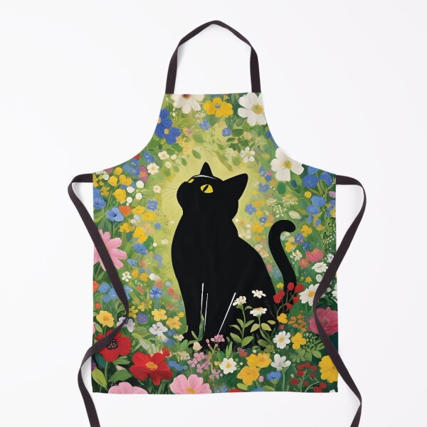 Item preview, Klimt Cat in Flower Garden  designed and sold by PurrfectHome.