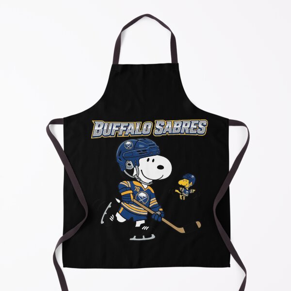 Item preview, Snoopy Woodstock Buffalo Sabress Hockey designed and sold by WilliamFerris.