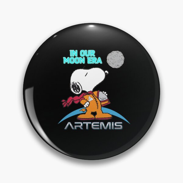 Item preview, Snoopy In Our Moon Era Artemis Space  designed and sold by catlolistore.